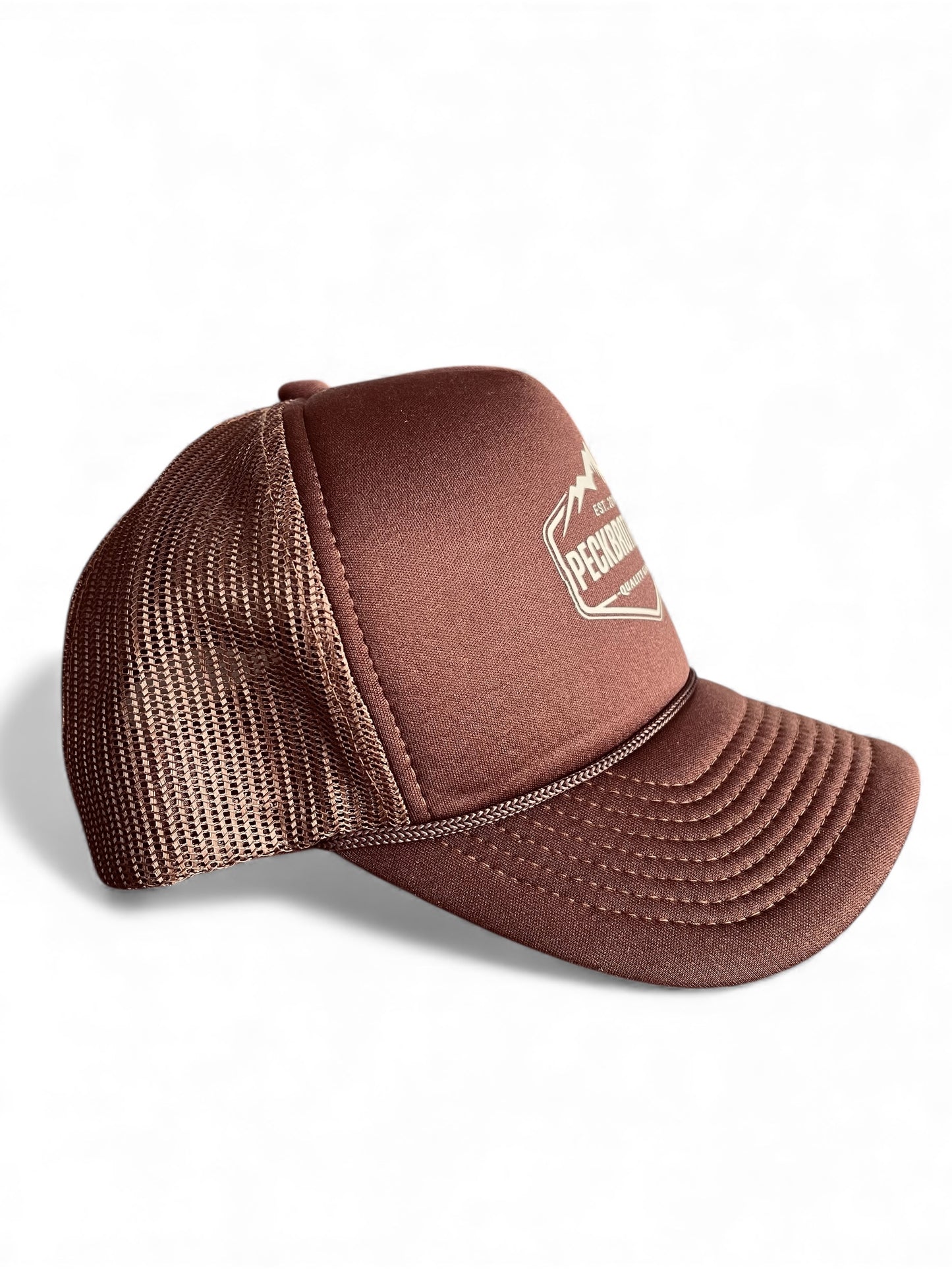 Brown Reflect Hat