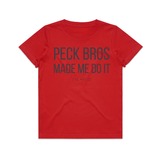 MADE ME DO IT Kids Tee