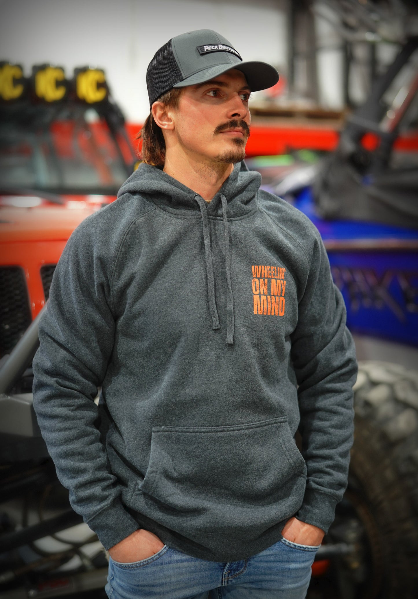 Wheelin' On My Mind Hoodie