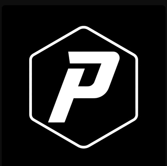 P Hex sticker