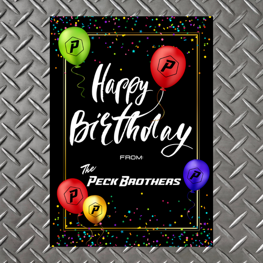 PB Birthday Card